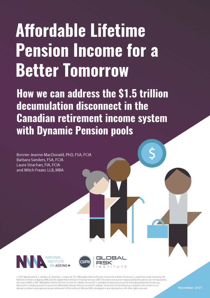 Affordable Lifetime Pension Income for a Better Tomorrow report cover