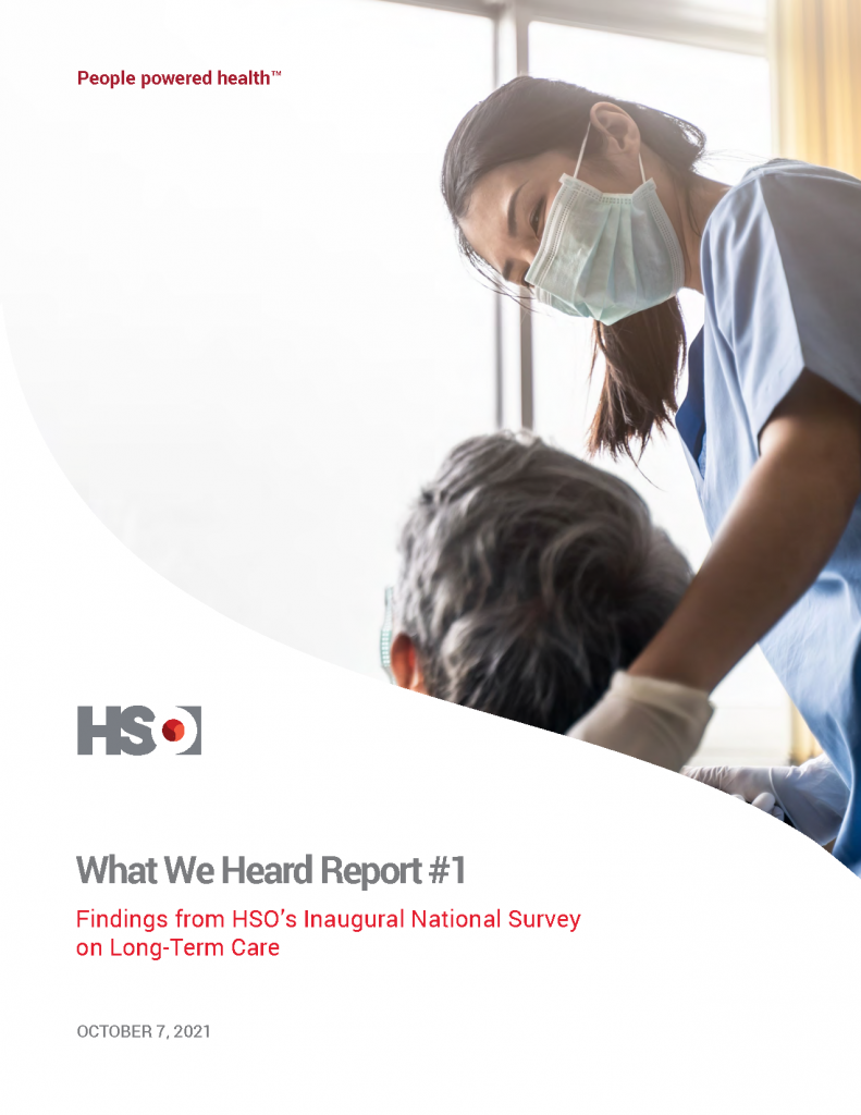 What We Heard Report #1 report cover