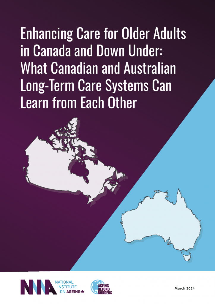 Enhancing Care for Older Adults in Canada and Down Under report cover