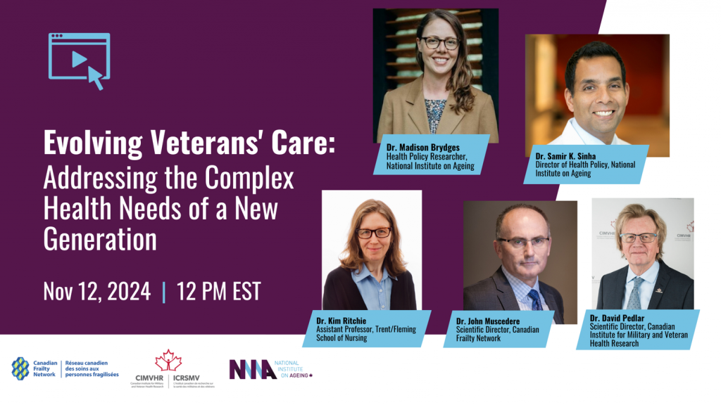 Evolving Veterans' Care webinar image