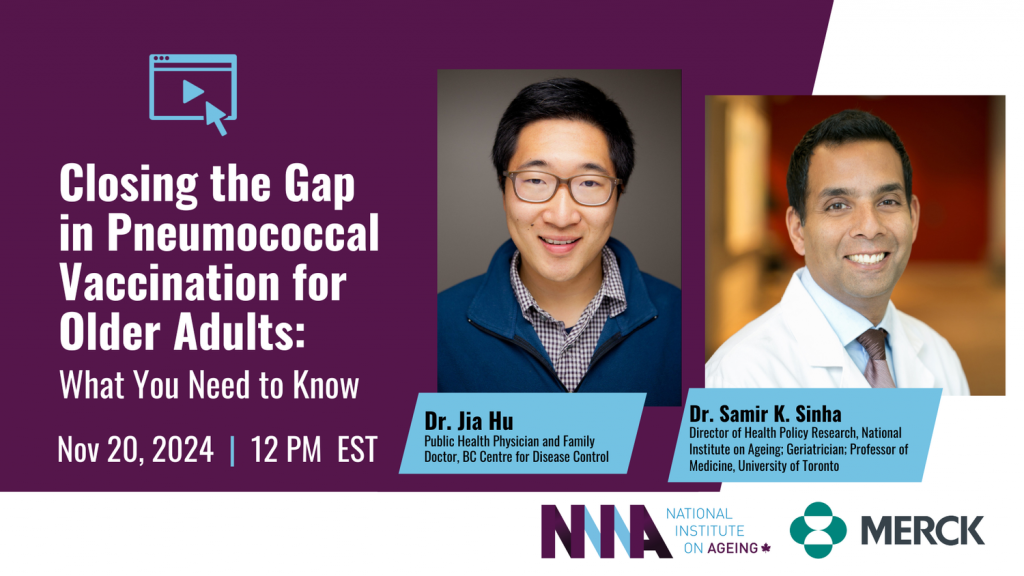 Closing the Gap in Pneumococcal Vaccination for Older Adults webinar image