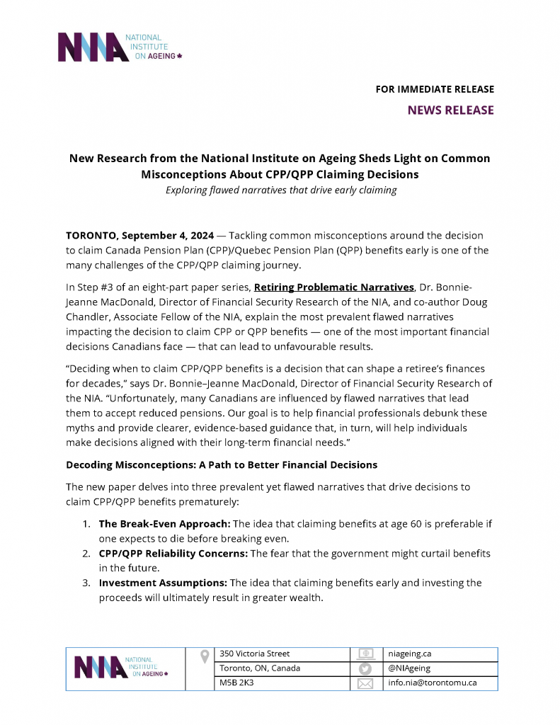 September 4, 2024 - Press Release cover